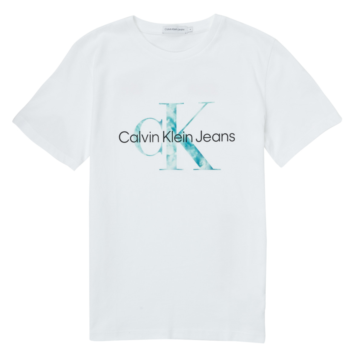Lyhythihainen t-paita Calvin Klein Jeans MONOGRAM LOGO T-SHIRT 8 vuotta