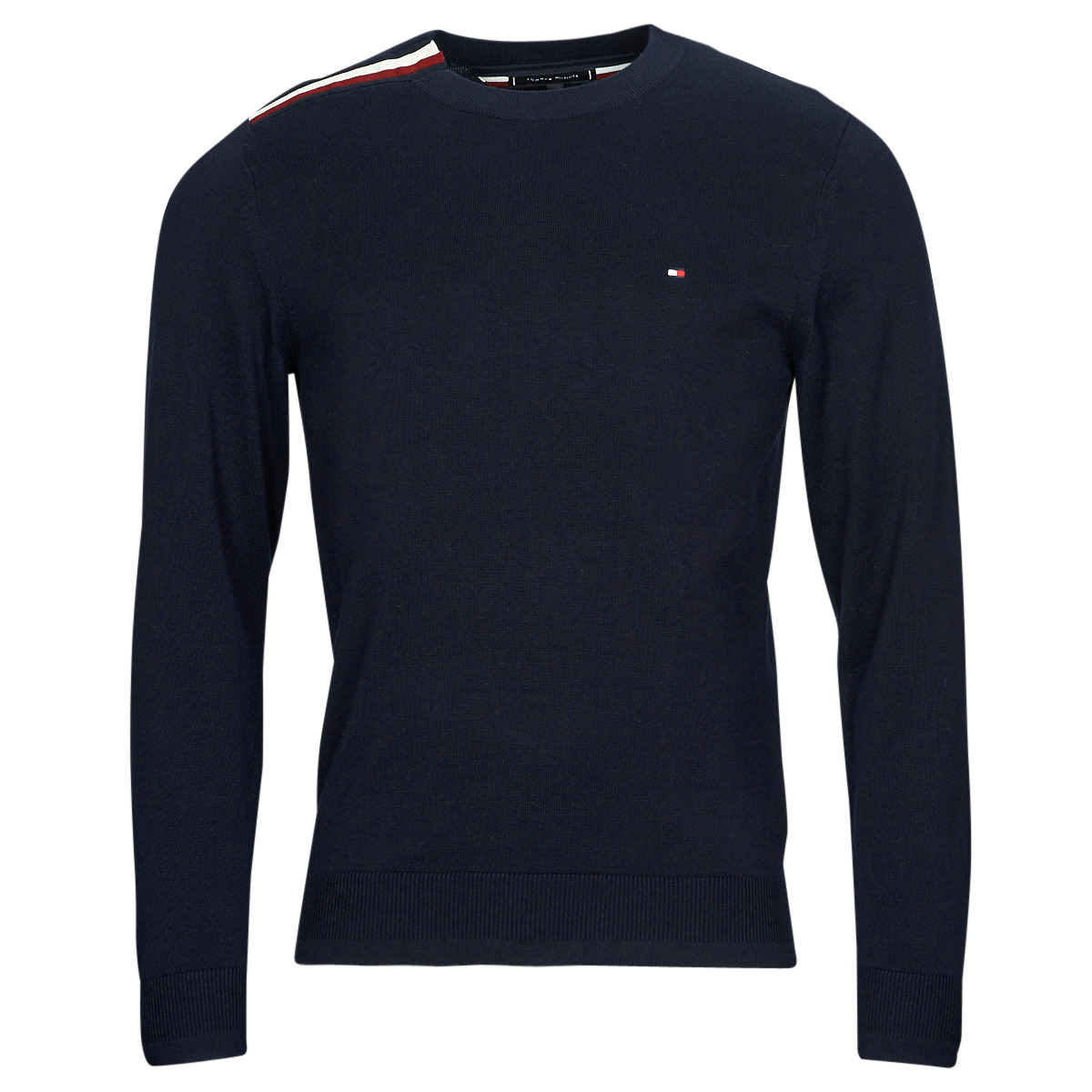 Neulepusero Tommy Hilfiger GLOBAL STP PLACEMENT CREW NECK L