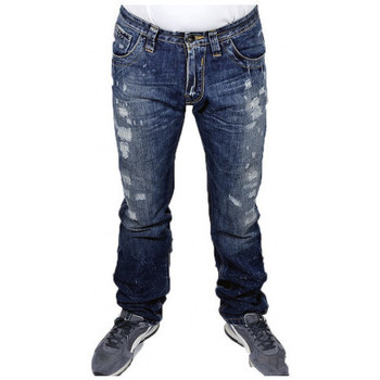 vaatteet Miehet T-paidat & Poolot Datch Jeans Sininen