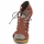 kengät Naiset Sandaalit ja avokkaat Pollini PA1602 Feltro-ruggine