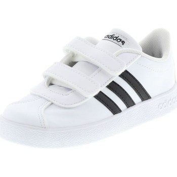 kengät Lapset Matalavartiset tennarit adidas Originals Court Velcro Valkoinen
