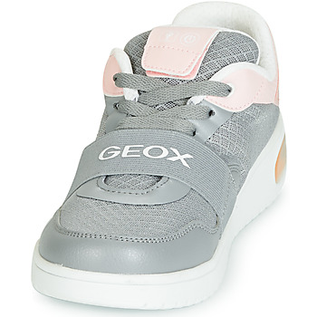 Geox J XLED GIRL Harmaa / Vaaleanpunainen