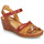 kengät Naiset Sandaalit ja avokkaat Pikolinos MARGARITA 943 Punainen / Ruskea