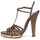 kengät Naiset Sandaalit ja avokkaat Roberto Cavalli QDS627-PM027 Pronssi