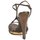 kengät Naiset Sandaalit ja avokkaat Roberto Cavalli QDS627-PM027 Pronssi
