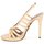 kengät Naiset Sandaalit ja avokkaat Roberto Cavalli QDS626-PL028 Beige
