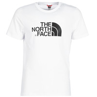 vaatteet Miehet Lyhythihainen t-paita The North Face MENS S/S EASY TEE Valkoinen