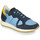 kengät Naiset Matalavartiset tennarit Philippe Model MONACO VINTAGE BASIC Sininen / Keltainen