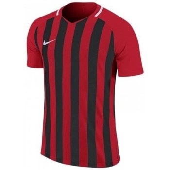 vaatteet Miehet Lyhythihainen t-paita Nike Striped Division Iii Punainen, Mustat