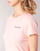 vaatteet Naiset Lyhythihainen t-paita Maison Scotch SS T-SHIRT Vaaleanpunainen