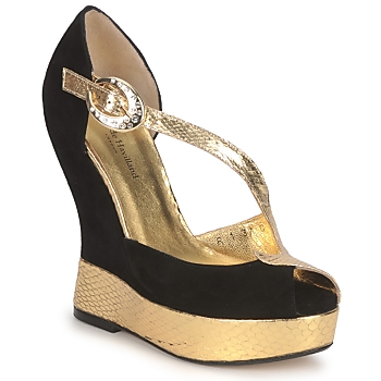 kengät Naiset Sandaalit ja avokkaat Terry de Havilland PENNY Musta-kulta
