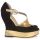 kengät Naiset Sandaalit ja avokkaat Terry de Havilland PENNY Musta-kulta