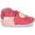 kengät Tytöt Vauvan tossut Robeez FUNNY SWEETS Vaaleanpunainen / Valkoinen