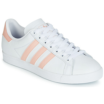 kengät Naiset Matalavartiset tennarit adidas Originals COURSTAR Valkoinen / Vaaleanpunainen