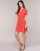 vaatteet Naiset Lyhyt mekko Ikks BN30115-35 Koralli / Vaaleanpunainen