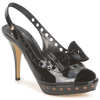 kengät Naiset Sandaalit ja avokkaat Moschino Cheap & CHIC CA1606 Musta