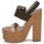 kengät Naiset Sandaalit ja avokkaat Rochas RO18231 Ruskea / Beige