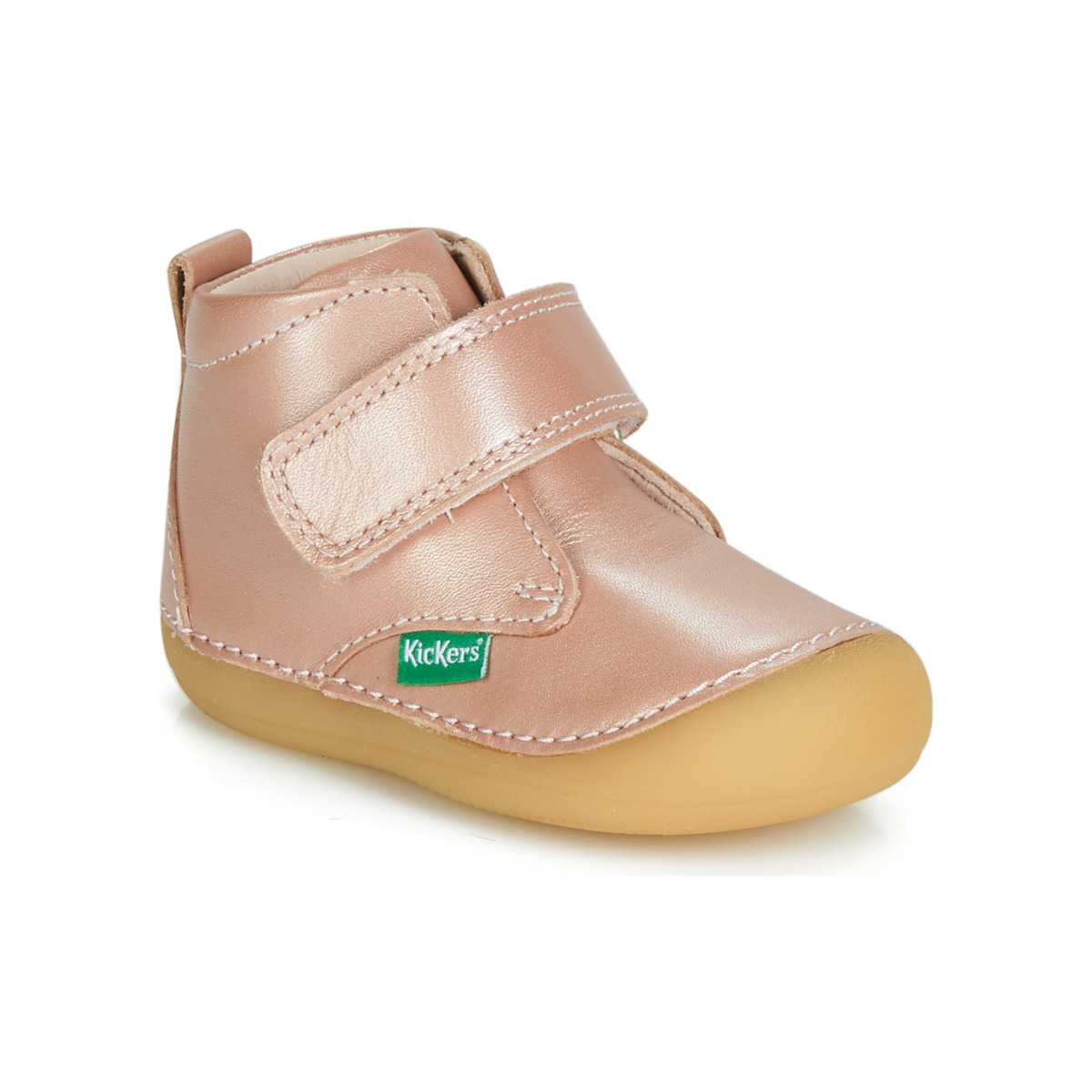 kengät Tytöt Bootsit Kickers SABIO Vaaleanpunainen