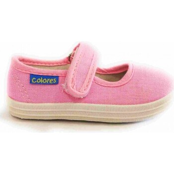 kengät Lapset Tennarit Colores MERCEDES LONA 1910 Rosa Vaaleanpunainen