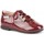 kengät Miehet Derby-kengät Angelitos 20371-18 Viininpunainen