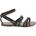 kengät Naiset Sandaalit ja avokkaat Gianluca - L'artigiano Del Cuoio 581 D MORO CUOIO Ruskea