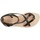 kengät Naiset Sandaalit ja avokkaat Gianluca - L'artigiano Del Cuoio 564 D NERO LGT-CUOIO Musta