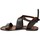 kengät Naiset Sandaalit ja avokkaat Gianluca - L'artigiano Del Cuoio 570 D MORO CUOIO Ruskea