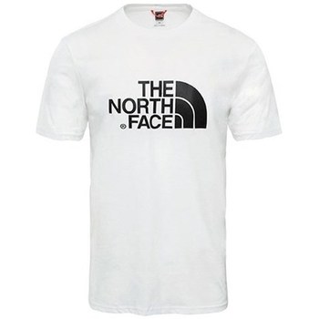 vaatteet Miehet Lyhythihainen t-paita The North Face M SS Easy Tee Valkoinen