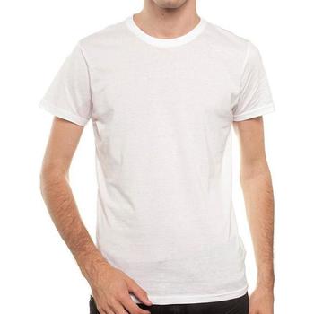 vaatteet Miehet Lyhythihainen t-paita New Outwear 6185 Valkoinen