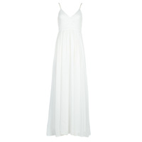 vaatteet Naiset Pitkä mekko Betty London VICTOIRE Valkoinen