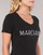 vaatteet Naiset Lyhythihainen t-paita Marciano LOGO PATCH CRYSTAL Musta