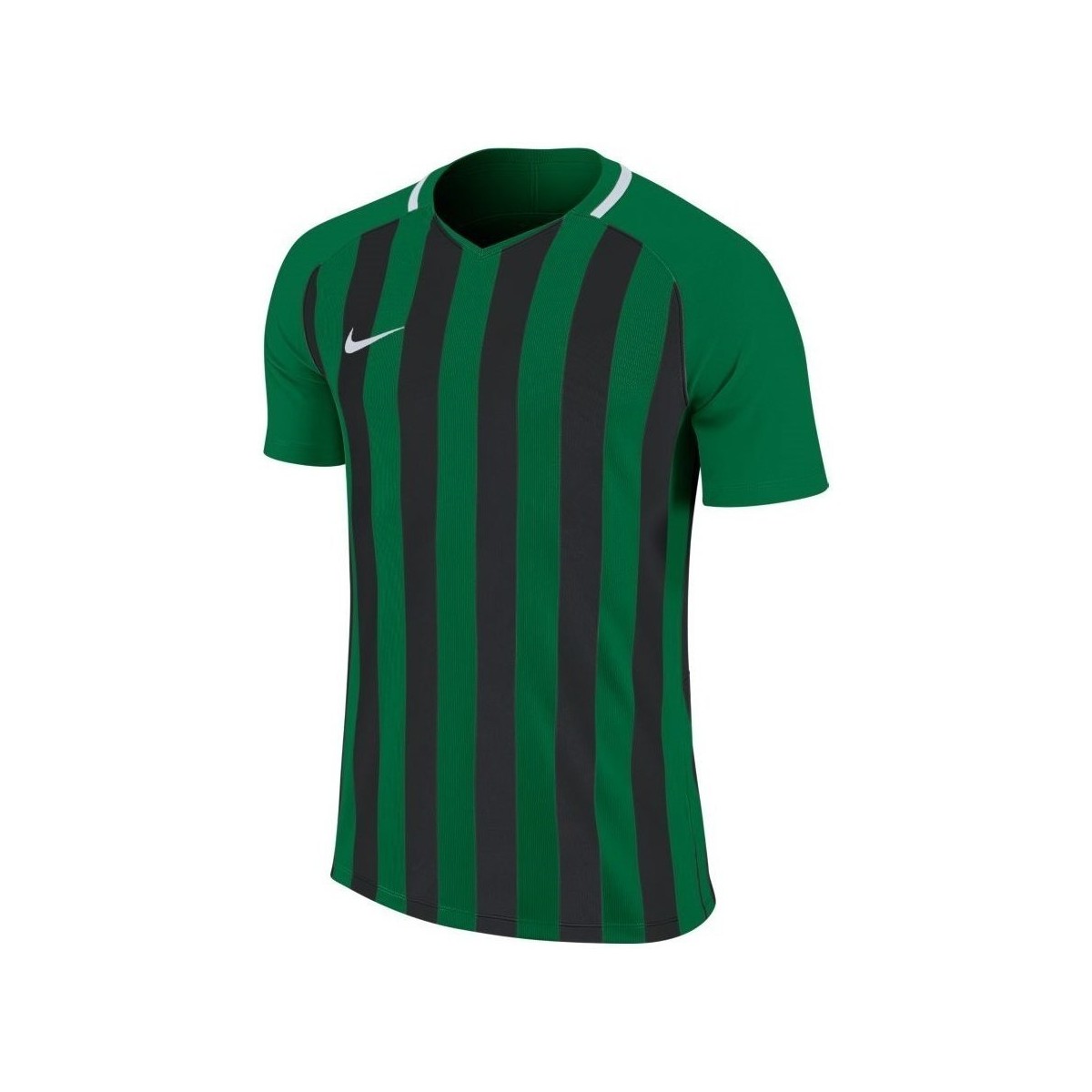 vaatteet Miehet Lyhythihainen t-paita Nike Striped Division Iii Jsy Mustat, Vihreät