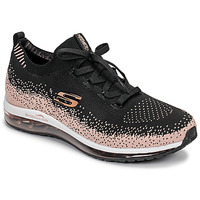 kengät Naiset Fitness / Training Skechers SKECH-AIR ELEMENT Musta / Vaaleanpunainen