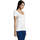 vaatteet Naiset Lyhythihainen t-paita Sols METROPOLITAN CITY GIRL Valkoinen