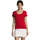 vaatteet Naiset Lyhythihainen t-paita Sols METROPOLITAN CITY GIRL Punainen
