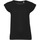 vaatteet Naiset Lyhythihainen t-paita Sols MELBA TROPICAL GIRL Musta