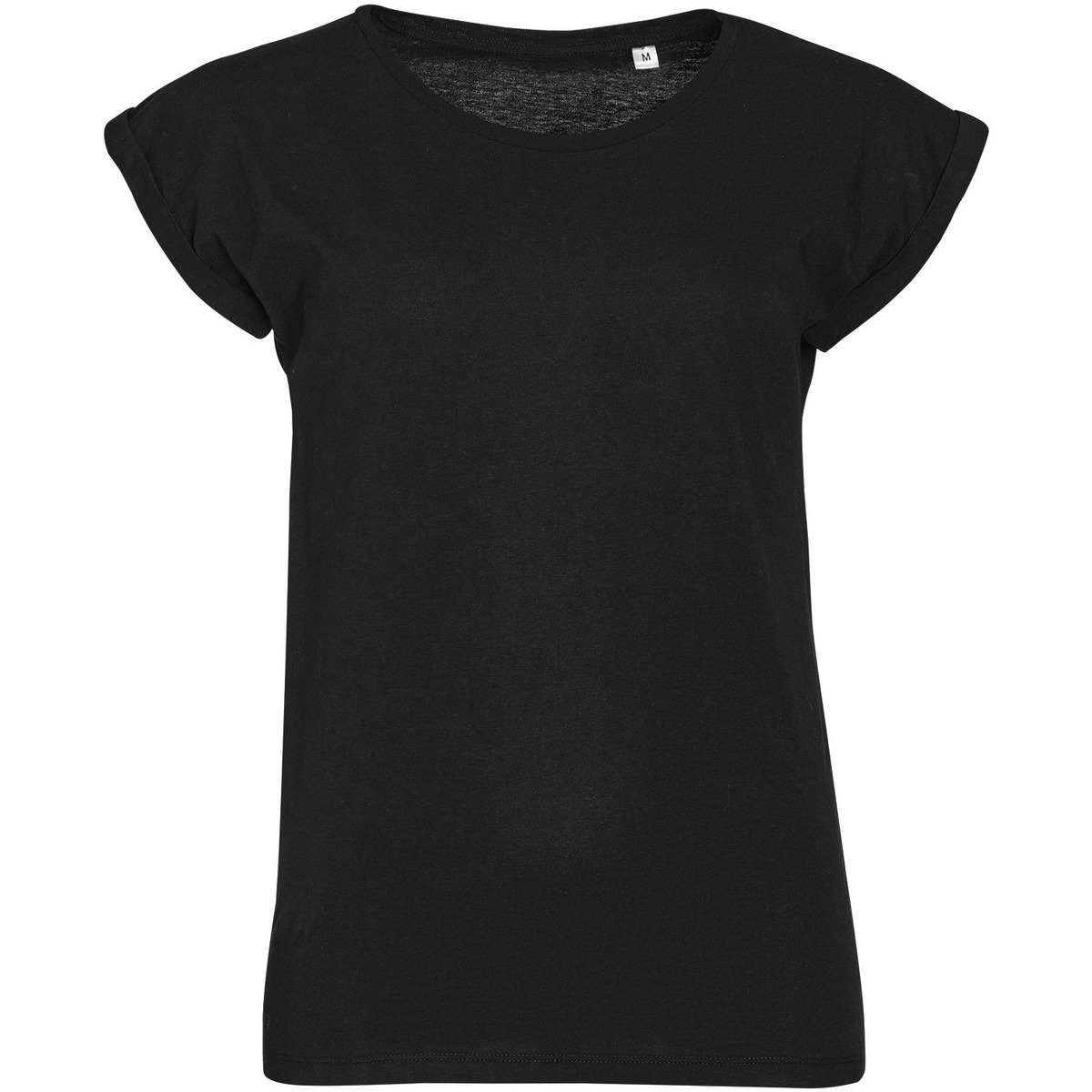 vaatteet Naiset Lyhythihainen t-paita Sols MELBA TROPICAL GIRL Musta