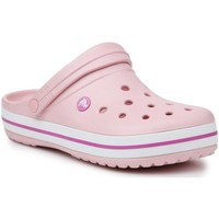 kengät Naiset Puukengät Crocs Crocband 11016-6MB Vaaleanpunainen