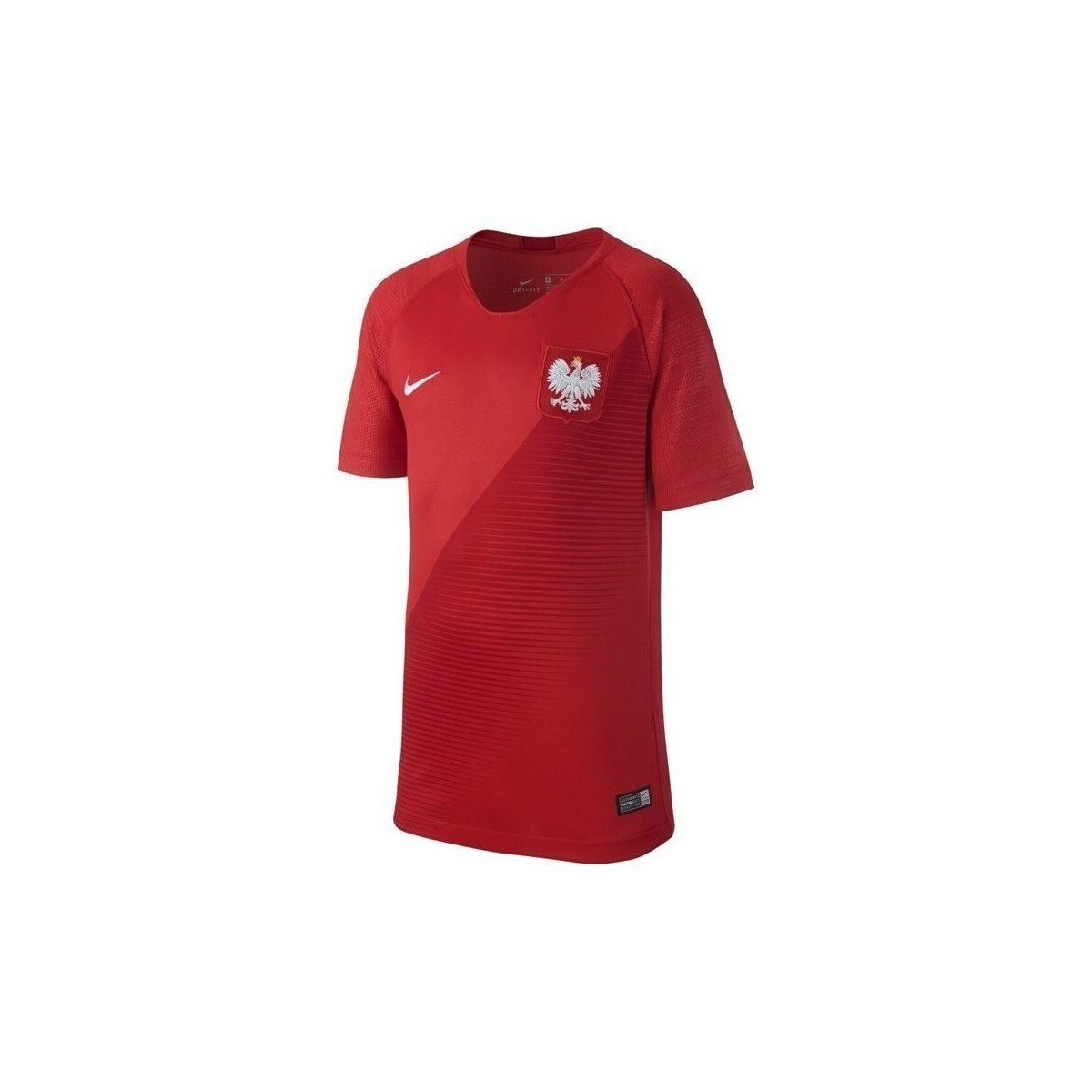 vaatteet Pojat Lyhythihainen t-paita Nike Breathe Stadium Wyjazdowa Junior Punainen