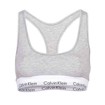 Alusvaatteet Naiset Rintaliivit Calvin Klein Jeans MODERN COTTON UNLINED BRALETTE Harmaa