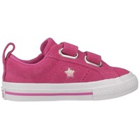 kengät Tytöt Tennarit Converse ONE STAR 2V OX Vaaleanpunainen