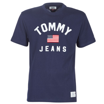 Tommy Jeans TJM USA FLAG TEE Laivastonsininen