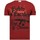 vaatteet Miehet Lyhythihainen t-paita Local Fanatic 65019476 Punainen