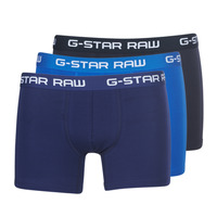Alusvaatteet Miehet Bokserit G-Star Raw CLASSIC TRUNK CLR 3 PACK Musta / Laivastonsininen / Sininen