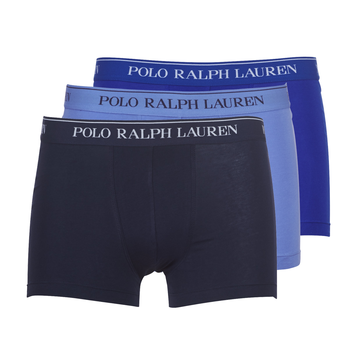 Alusvaatteet Miehet Bokserit Polo Ralph Lauren CLASSIC 3 PACK TRUNK Sininen