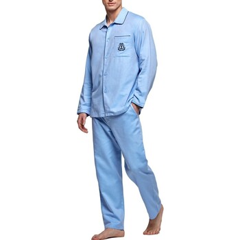 vaatteet Miehet pyjamat / yöpaidat Impetus 1563309 789 Sininen