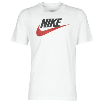 vaatteet Miehet Lyhythihainen t-paita Nike M NSW TEE ICON FUTURA Valkoinen