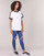 vaatteet Naiset Lyhythihainen t-paita adidas Originals  Valkoinen