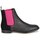 kengät Naiset Bootsit Moschino Cheap & CHIC CA2112 Musta / Vaaleanpunainen