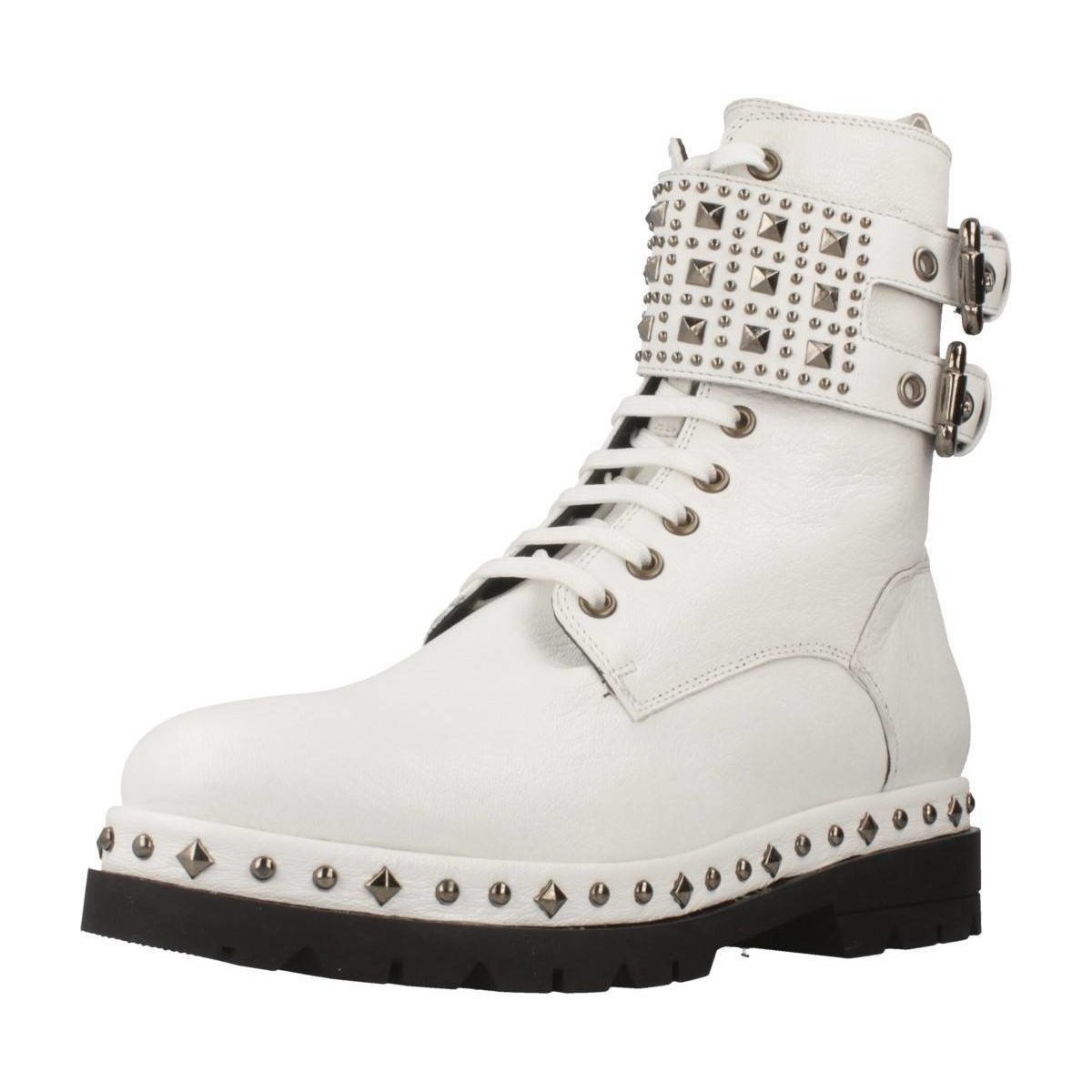 kengät Naiset Nilkkurit Pon´s Quintana 7190 008 Valkoinen